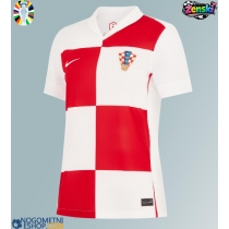 Ženski Nogometni dresi Hrvaška Domači EP 2024 Kratek Rokav